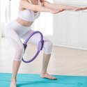 Koło do ćwiczeń Ring Yoga Pilates fioletowe