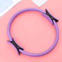 Koło do ćwiczeń Ring Yoga Pilates fioletowe