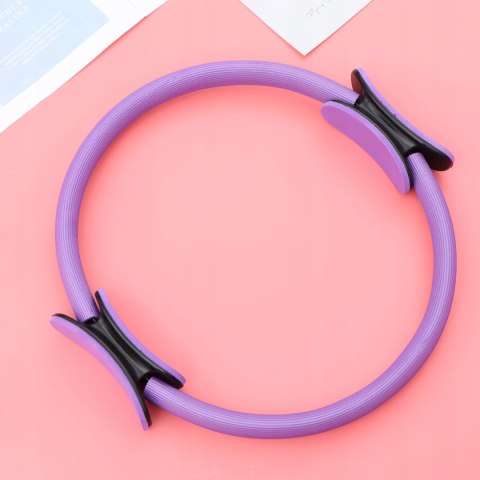 Koło do ćwiczeń Ring Yoga Pilates fioletowe