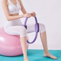 Koło do ćwiczeń Ring Yoga Pilates fioletowe
