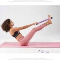 Koło do ćwiczeń Ring Yoga Pilates fioletowe