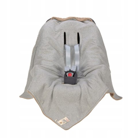 LÄSSIG KOCYK Z DZIANINY DO FOTELIKA SAMOCHODOWEGO 100% bawełna ekologiczna