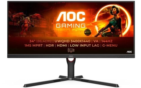 Monitor LED AOC UG3XM 34 " 3440 x 1440 px VA