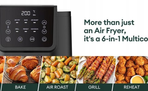 1500 W 5L Frytkownica beztłuszczowa CHEFREE AFW01