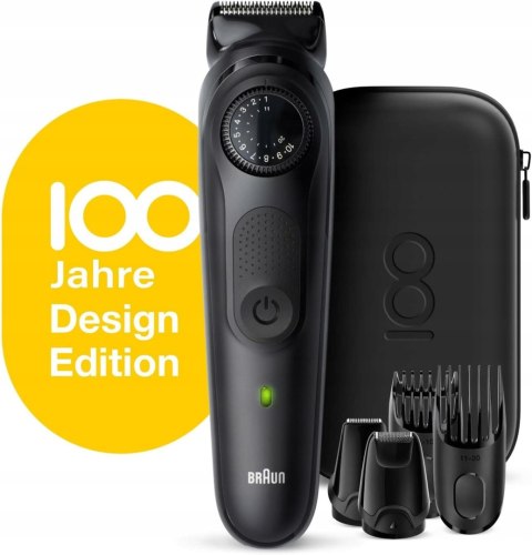 Braun BeardTrimmer BT7 Design Edition trymer do brody, czarny