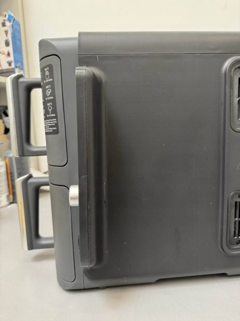 Frytkownica beztłuszczowa Ninja SL400EU 2470W 9,5l srebrno-szara