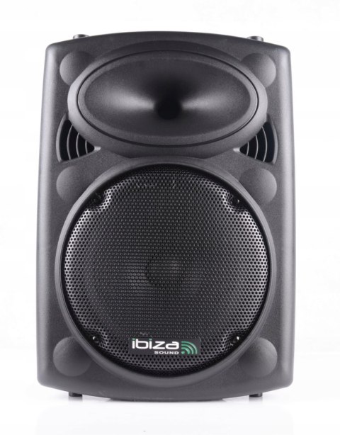 Głośnik przenośny Ibiza Sound PORT10VHF-BT czarny 500 W