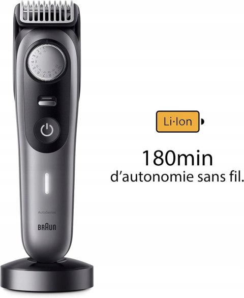 Golarka Braun series 9 Trymer, Czarny/Szary