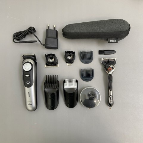 Golarka Braun series 9 Trymer, Czarny/Szary