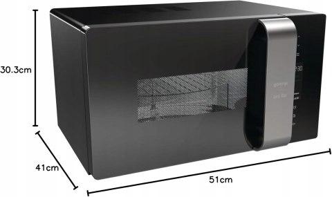 Gorenje MO23ORAB kuchenka mikrofalowa 23 l, funkcja grillowania, 900 W