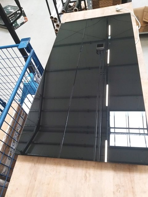 HOCOSYME SZKLANY GRZEJNIK NA PODCZERWIEŃ 120x60 cm 800W Z TERMOSTATEM