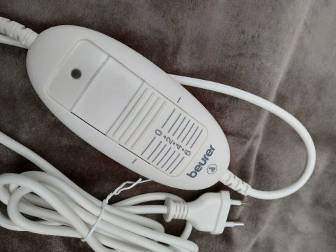 Koc elektryczny beurer HD 75 szarości 100 W