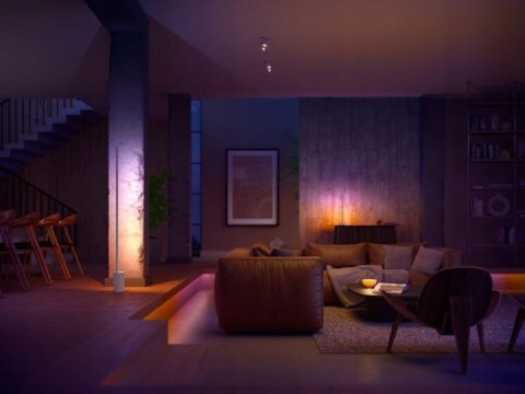 Lampa Podłogowa Stojąca SIGNE GRADIENT LED EU/UK 29W CCT RGB PHILIPS HUE