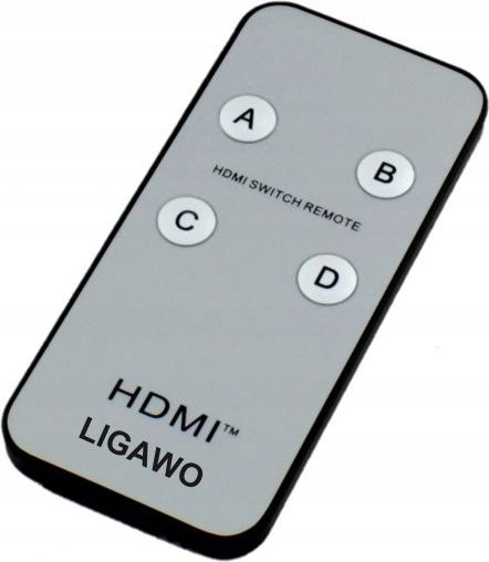 Ligawo Splitter HDMI, 4x4, 3D, czarny - 6518722