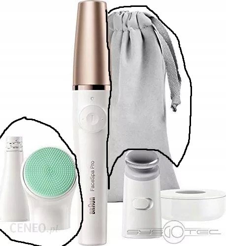 Braun FaceSpa Pro 913 do depilacji, oczyszczania i tonowania twarzy OKAZJA!