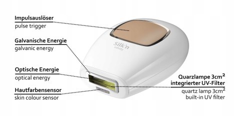 Depilator Silk'n INF1PAG001 trwałe usuwanie włosów, 500 000 impulsów
