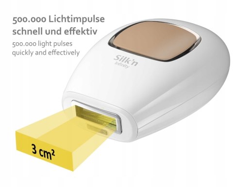 Depilator Silk'n INF1PAG001 trwałe usuwanie włosów, 500 000 impulsów