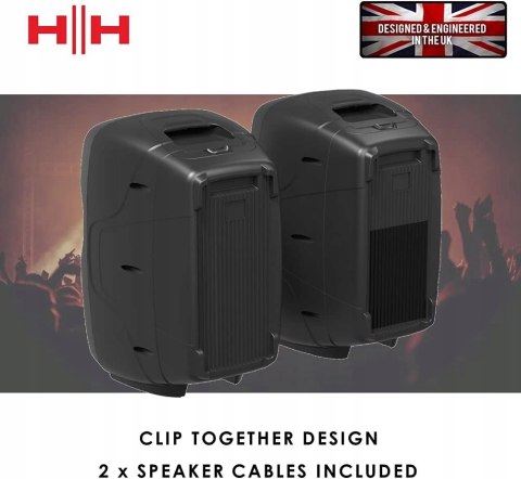 HH Electronics VECTOR by HH VRC-210 2 x 500 W 6-kanałowy mikser z Bluetooth