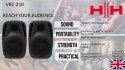 HH Electronics VECTOR by HH VRC-210 2 x 500 W 6-kanałowy mikser z Bluetooth
