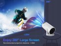 Mini rzutnik YEEFONM HY300, 4K Full HD 1080p 180°, przenośny projektor
