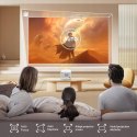 Projektor HIPPUS M11 z WiFi 6 i Bluetooth, projektor 1080P natywny 500 ANSI