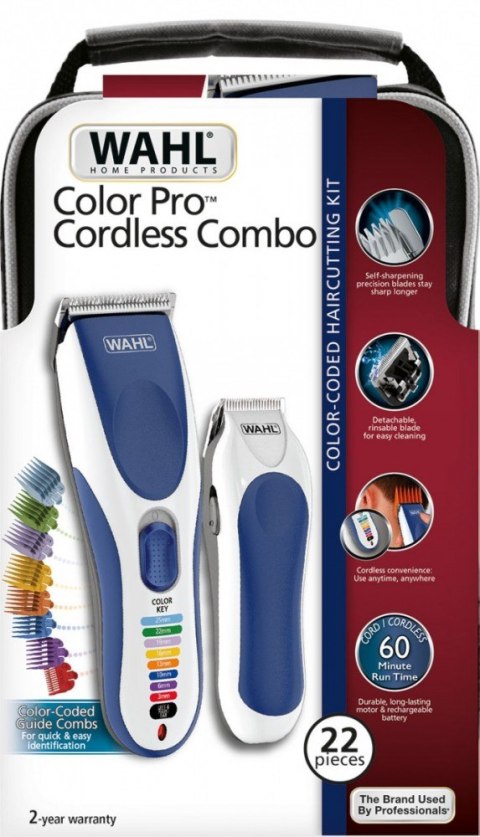 WAHL Maszynka do włosów Color Pro Cordless Combo