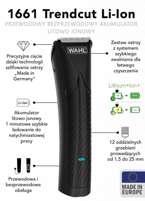 WAHL Maszynka do włosów Trendcut 1661-0465