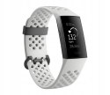 Zegarek sportowy Fitbit Charge 3 biały