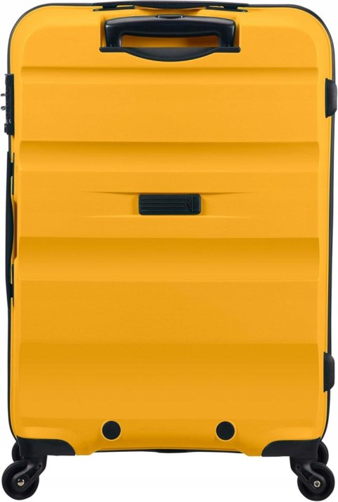 American Tourister Walizka twarda średnia żółta SPINNER 66/24 61 l