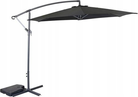 DUŻY PARASOL OGRODOWY REGULOWANY WYSIĘGNIK 3x3m Home It Cantilever