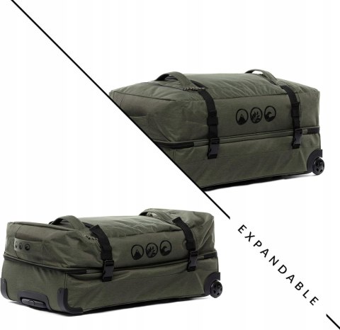 Duża walizka Sons Of Aloha KANE miękka poszerzana 120L, 42 x 35 x 80 cm