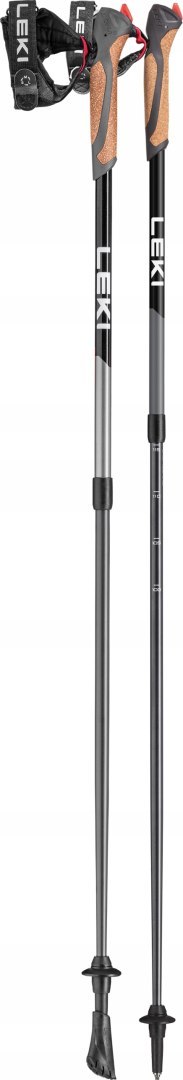 LEKI KIJE Nordic Walking Spin black 100 - 130 cm