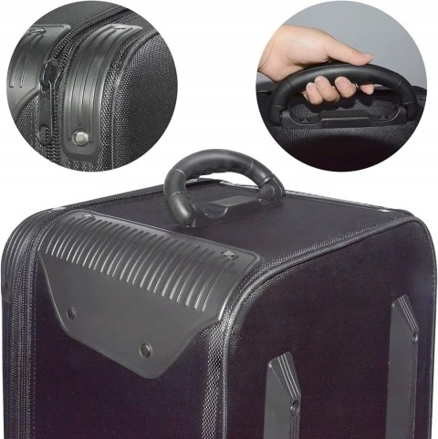 Mosegor Walizka na sprzęt fotograficzny z paskiem 111 x 30 x 38 cm