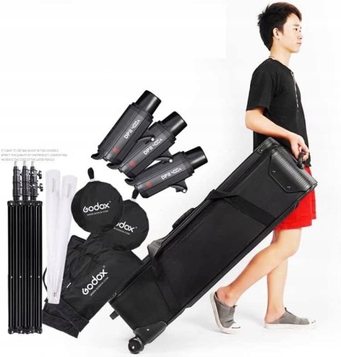 Mosegor Walizka na sprzęt fotograficzny z paskiem 111 x 30 x 38 cm