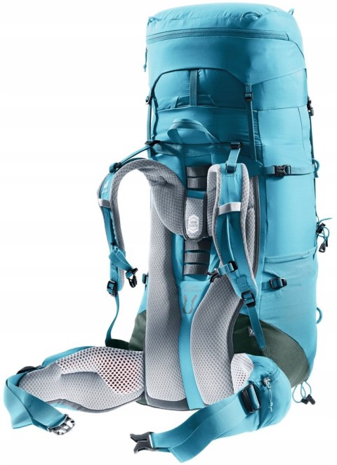Plecak turystyczny Deuter Aircontact Lite 41-60 l zielony