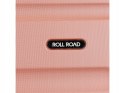 ROLL ROAD Flex Nude, poręczna mini walizka podróżna, 40x30x20cm, 24L
