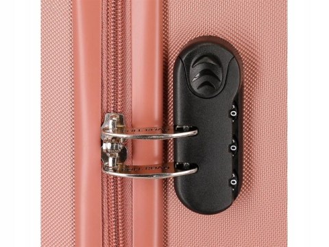 ROLL ROAD Flex Nude, poręczna mini walizka podróżna, 40x30x20cm, 24L