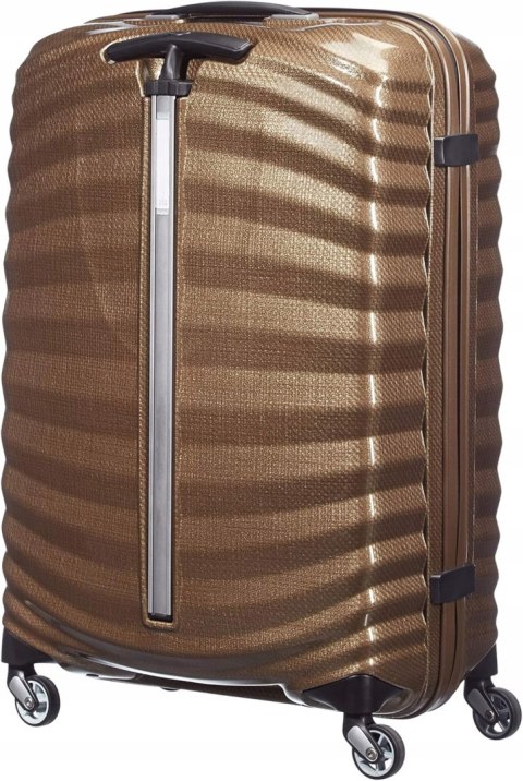 Samsonite Lite-Shock Walizka 69 cm, 73 l, Piaskowy (Brązowy)