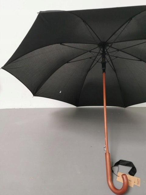 Samsonite Parasol Wood Classic S automatyczny Czarny