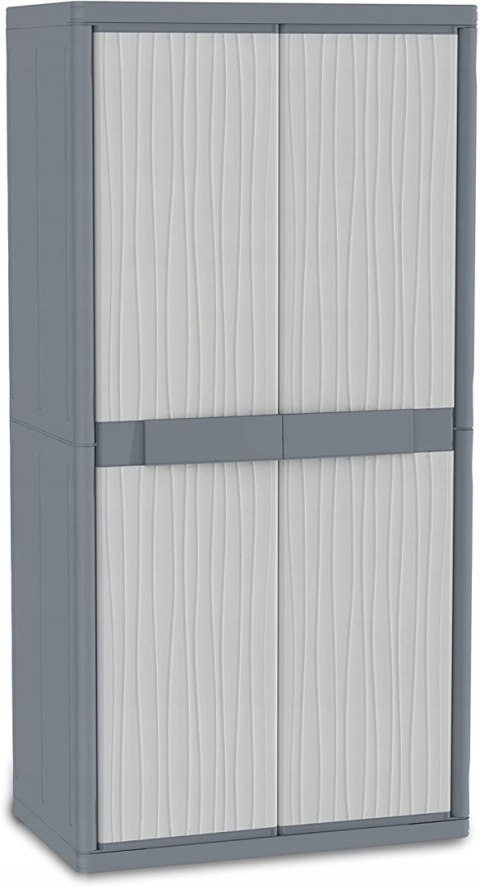 Szafa Terry 180 x 89,7 x 53,7 cm - tworzywo sztuczne