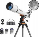 Teleskop Astronomiczny MEEZAA 70/700 70mm 700mm 210x Azymutalny Barlow