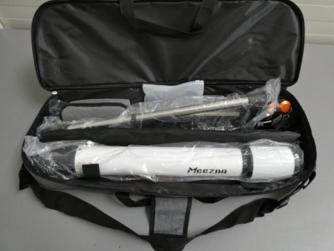 Teleskop Astronomiczny MEEZAA 70/700 70mm 700mm 210x Azymutalny Barlow