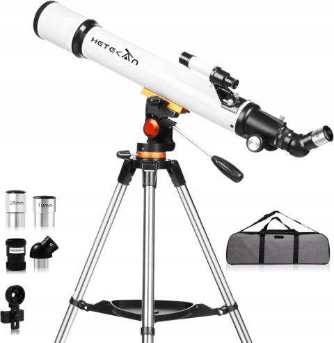 Teleskop HETEKAN He-70700 700 mm x210 Azymutalny Barlow