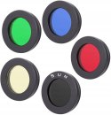 Topiky 6szt zestaw filtrów okularów teleskopowych 1,25 cala / 31,7 mm