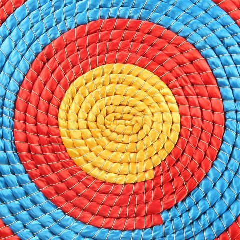 VEVOR Tarcza Łucznicza Model Szyty Ręcznie 5 Warstwy Wymiarach 20"x20"x4"