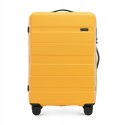 WITTCHEN walizka średnia z ABS-u żółta