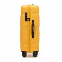 WITTCHEN walizka średnia z ABS-u żółta