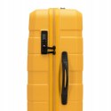 WITTCHEN walizka średnia z ABS-u żółta