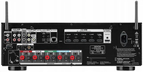 Amplituner Denon AVR-S650H 5.2 czarny