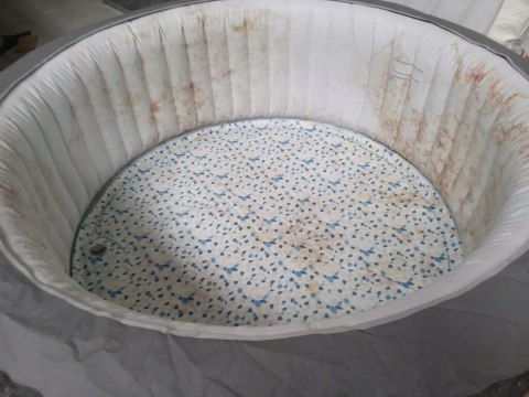 Basen z hydromasażem nadmuchiwany okrągły Bestway 908 l